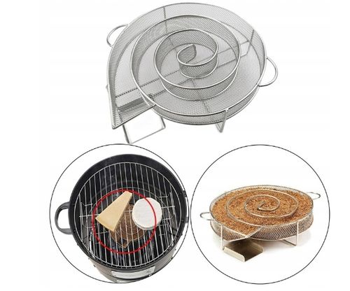Generator zimnego dymu Grill Siatka do dymu Kosz okrągły na Arena.pl