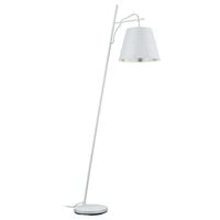Stojąca LAMPA podłogowa ANDREUS 407500189 Trio salonowa OPRAWA metalowa biała OUTLET