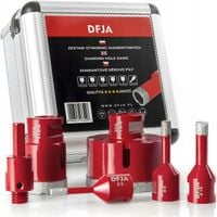 OTWORNICA DO GRESU DIAMENTOWA ZESTAW OTWORNIC 6-68mm BETONU GRANITU