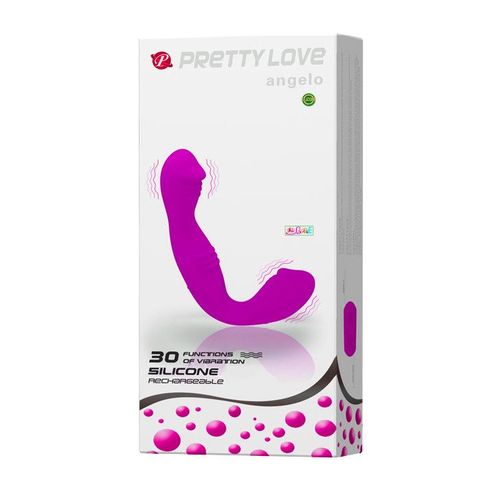 Wibrator Penis Strap-Less Strap-On Dildo Pretty Love Angelo na Arena.pl