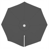 Poszycie na parasol ogrodowy na wysięgniku wodoodporny 3,5m SZARY