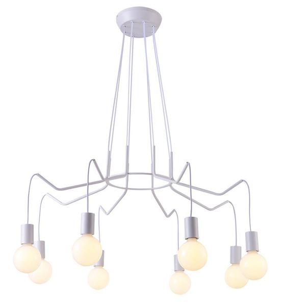 Basso zwis 8x40W E27 biały matowy zdjęcie 1