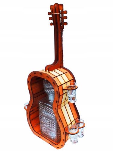 GITARA STOJAK KARAFKA KIELISZKI PREZENT URODZINY na Arena.pl