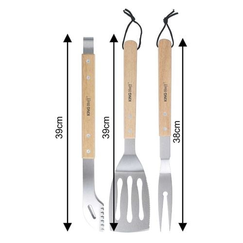 zestaw przyborów do grilla grillowania kinghoff kh-1918 na Arena.pl