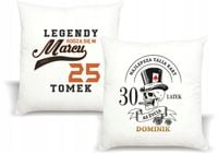 PODUSZKA Z NADRUKIEM PREZENT Dzień Urodziny imię