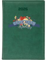 KALENDARZ A5 2026 DZIENNY KSIĄŻKOWY Z NADRUKIEM UV Z NAPISEM IMIENIEM