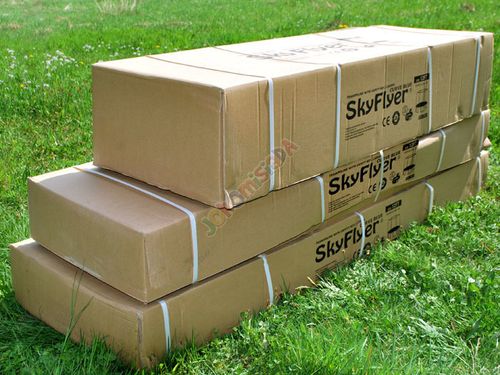 TRAMPOLINA SKYFLYER RING 2in1 366CM 12FT + Gratisy na Arena.pl