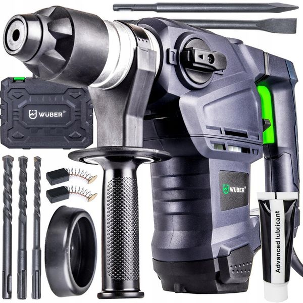 Młotowiertarka Wuber SDS Plus 2600 W zdjęcie 3