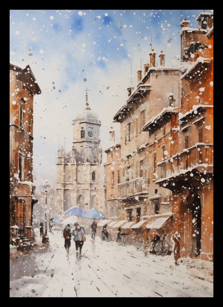 Plakat 21x29,7cm Urok Starych Miast zdjęcie 2