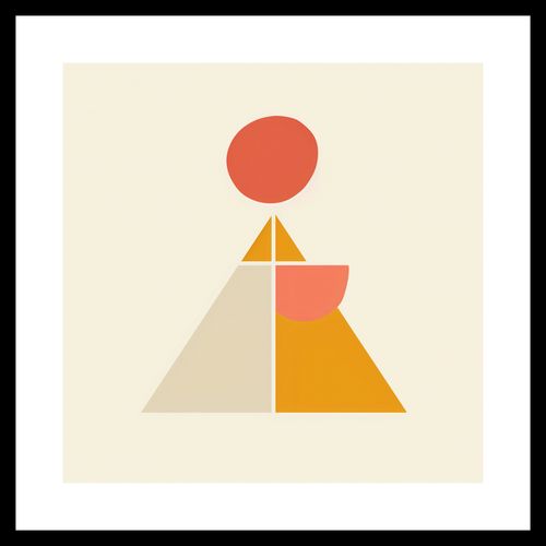 Plakat 40x40cm Piramida Równowagi na Arena.pl