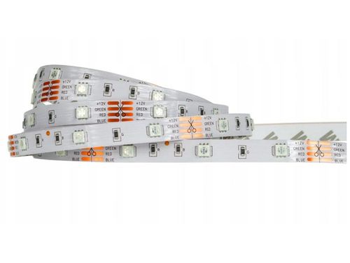 Taśma led rgb 5m + pilot zasilacz wodoodporna ip67 na Arena.pl