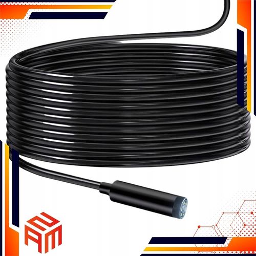 Kamera Endoskopowa Inspekcyjna 1080p 5m Bezprzewodowa Przemysłowa Zestaw na Arena.pl