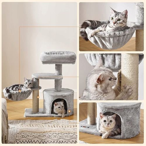 Drapak Dla Kota Duzy Legowisko Drapak z Domkiem Budka Drapaki 80cm na Arena.pl