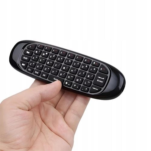 KLAWIATURA BEZPRZEWODOWA PILOT 3W1 SMART TV PC AIR MOUSE MYSZKA NA na Arena.pl