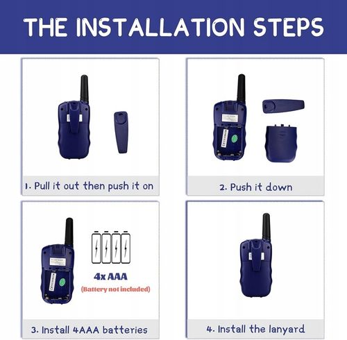 Retevis RT388 krótkofalówki dla dzieci PMR446 Prezenty dla Dzieci 8 kanałów na Arena.pl