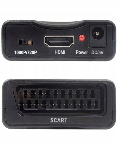 KONWERTER ADAPTER SCART DO HDMI + ŁADOWARKA USB na Arena.pl