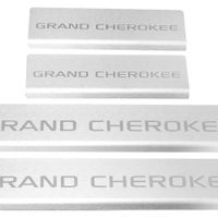 Listwa progowa JEEP GRAND CHEROKEE MK4 WK2 Stal nierdzewna 304 mat 4szt