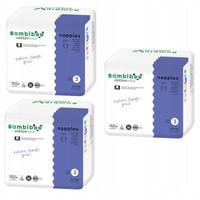 PIELUSZKI BAMBIBOO COTTONWEAR 3 ZESTAW 3x26 szt. PIELUCHY MIDI 6-11kg
