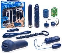 Midnight Blue - Seks Zestaw Do Zabaw Erotycznych