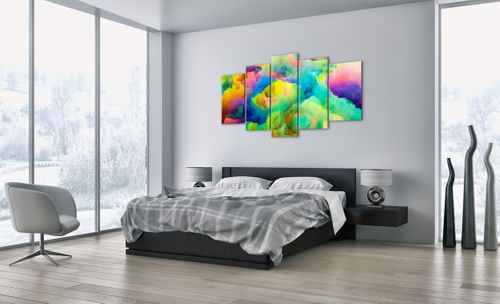 Obraz Na Płótnie - Kolory Tęczy  - 160X85 Cm - Ea160X85-4055 na Arena.pl