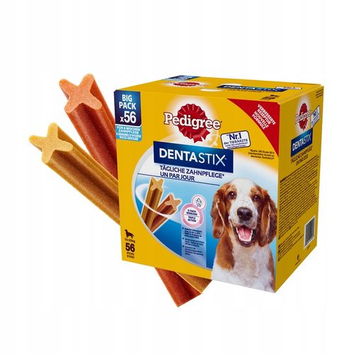 PEDIGREE Dentastix przysmak dla psa średnie rasy 56 szt. na Arena.pl