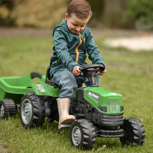 WOOPIE Traktor na Pedały Big PowerTrac z Przyczepą XXL na Arena.pl