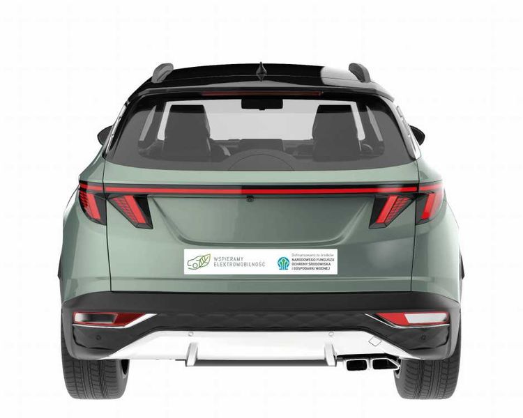 Naklejka PROGRAM MÓJ ELEKTRYK białe tło 44x7 cm NOWY WZÓR zdjęcie 2