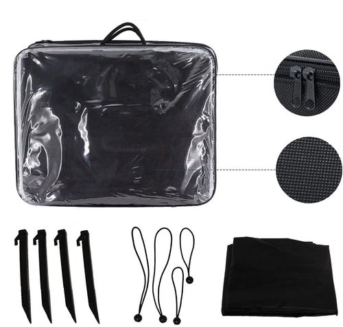 Osłona przeciwsłoneczna dla kampera Poweka 2,44m x 4,57m, z blokadą UV na Arena.pl