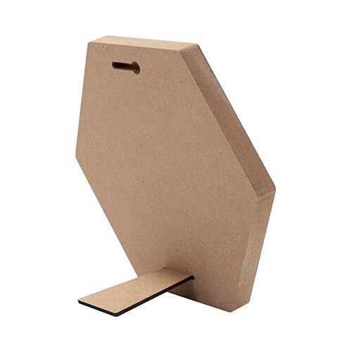 Sześciokątna ramka na zdjęcie z MDF-u do sublimacji - 17,8 x 20,3 cm na Arena.pl