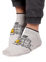 Skarpety Spoksy stopki szare CHEERS! 39-42 YOCLUB