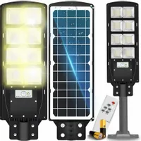 LAMPA SOLARNA ULICZNA LED Z CZUJNIKIEM RUCHU 360W
