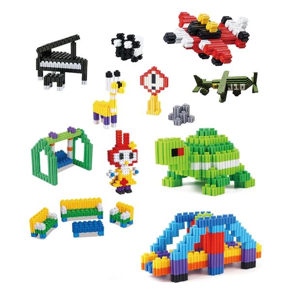 Klocki Małych Geniuszy aż 685 elementów zdjęcie 3