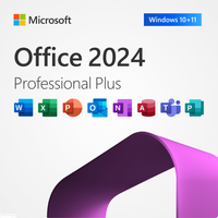 OFFICE 2024 PROFESSIONAL PLUS | LICENCJA WIECZYSTA | KLUCZ MICROSOFT PL PC