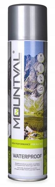 MOUNTVAL IMPREGNAT WATERPROOF SPRAY 400ml Membrany zdjęcie 1