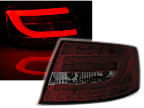 Lampy Do AUDI A6 SEDAN  Od 2004 Do 208 LED BAR SMOKE Wtyczka na 7 PINÓW na Arena.pl