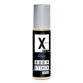 perfumy męskie x-phero body attack blue wytworny zapach