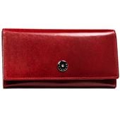 portfel damski skórzany ptn 1680166-tvt-6578 red
