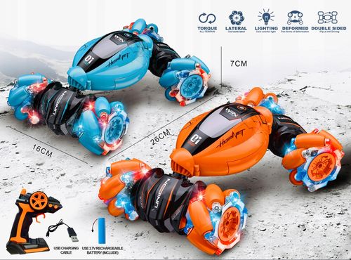 SAMOCHÓD ZDALNIE STEROWANY AUTO RC TWISTER 4X4 DRIFT 360° PILOT NA PREZENT na Arena.pl