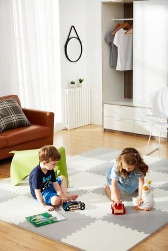 DUŻE PUZZLE PIANKOWE MATA PIANKOWA 180x180 9 SZT. na Arena.pl