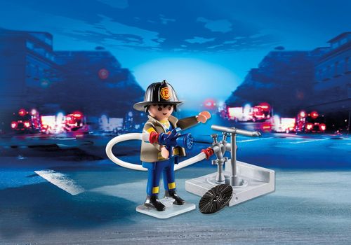 Playmobil 4795 strażak z hydrantem na Arena.pl