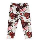 Legginsy niemowlęce Czerwone Kwiaty  62