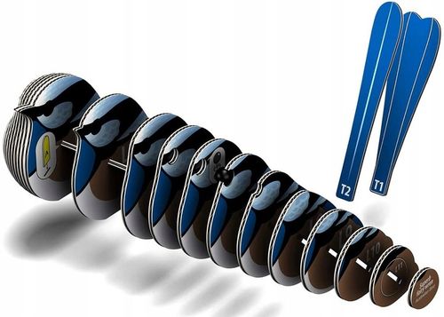 Strzyżyk Ptaszek Eugy. Eko Układanka Puzzle 3D na Arena.pl