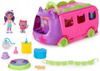 KOCI DOMEK GABI IMPREZOWY PARTY BUS FIGURKI z akcesoriami GABBY'S DOLLHOUSE