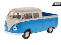 Model 1:34, Volkswagen T1 Double CabinPick Up, niebiesko kremowy
