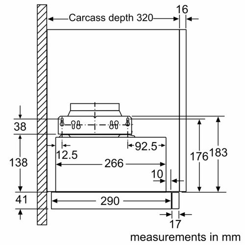 Okap teleskopowy BOSCH DFL063W56 60 cm na Arena.pl