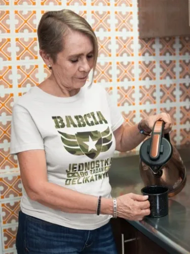 KOSZULKI NA DZIEŃ BABCI I DZIADKA PREZENT JEDNOSTKI DO ZADAŃ SPECJALNYCH na Arena.pl