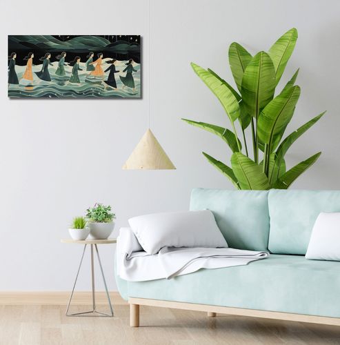 Obraz 70x30cm Nocna Procesja na Arena.pl