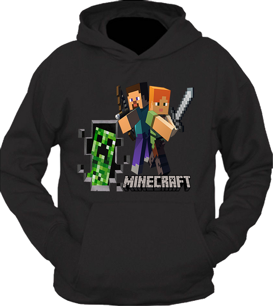Bluza z kapturem Minecraft zdjęcie 1
