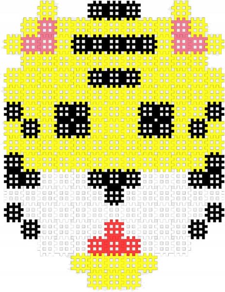 Marioinex Micro Waffle 230 el TYGRYS / TYGRYSEK - obraz puzzle zdjęcie 8