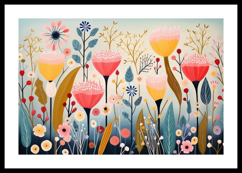 Plakat 45x30cm Ogród Marzeń zdjęcie 3